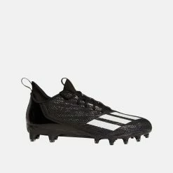 ADIDAS Men's Adizero Scorch Football Cleats, Black/White