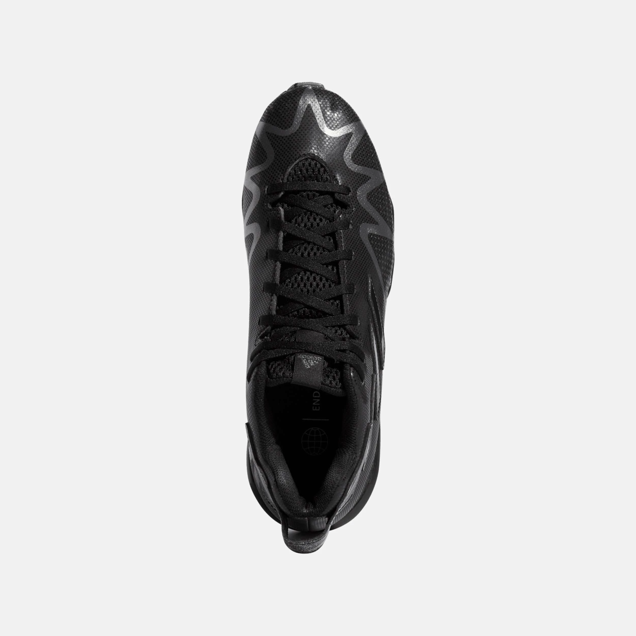 ADIDAS Men’s Freak Spark Mid Football Cleats, Black/Night Metallic 4 ADIDAS Men’s Freak Spark Mid Football Cleats, Black/Night Metallic - Image 4