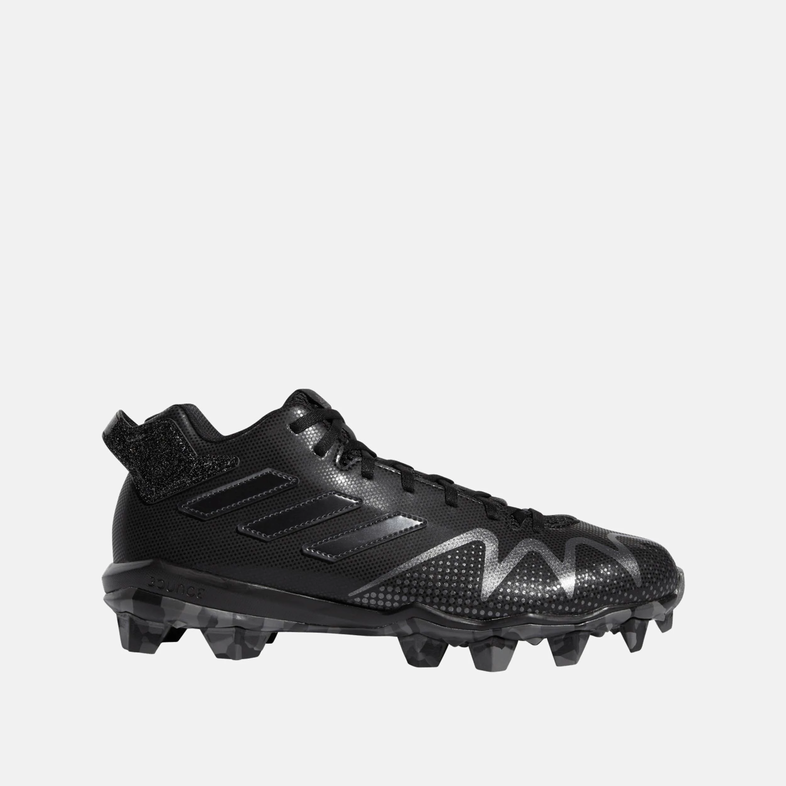 ADIDAS Men’s Freak Spark Mid Football Cleats, Black/Night Metallic 1 ADIDAS Men’s Freak Spark Mid Football Cleats, Black/Night Metallic