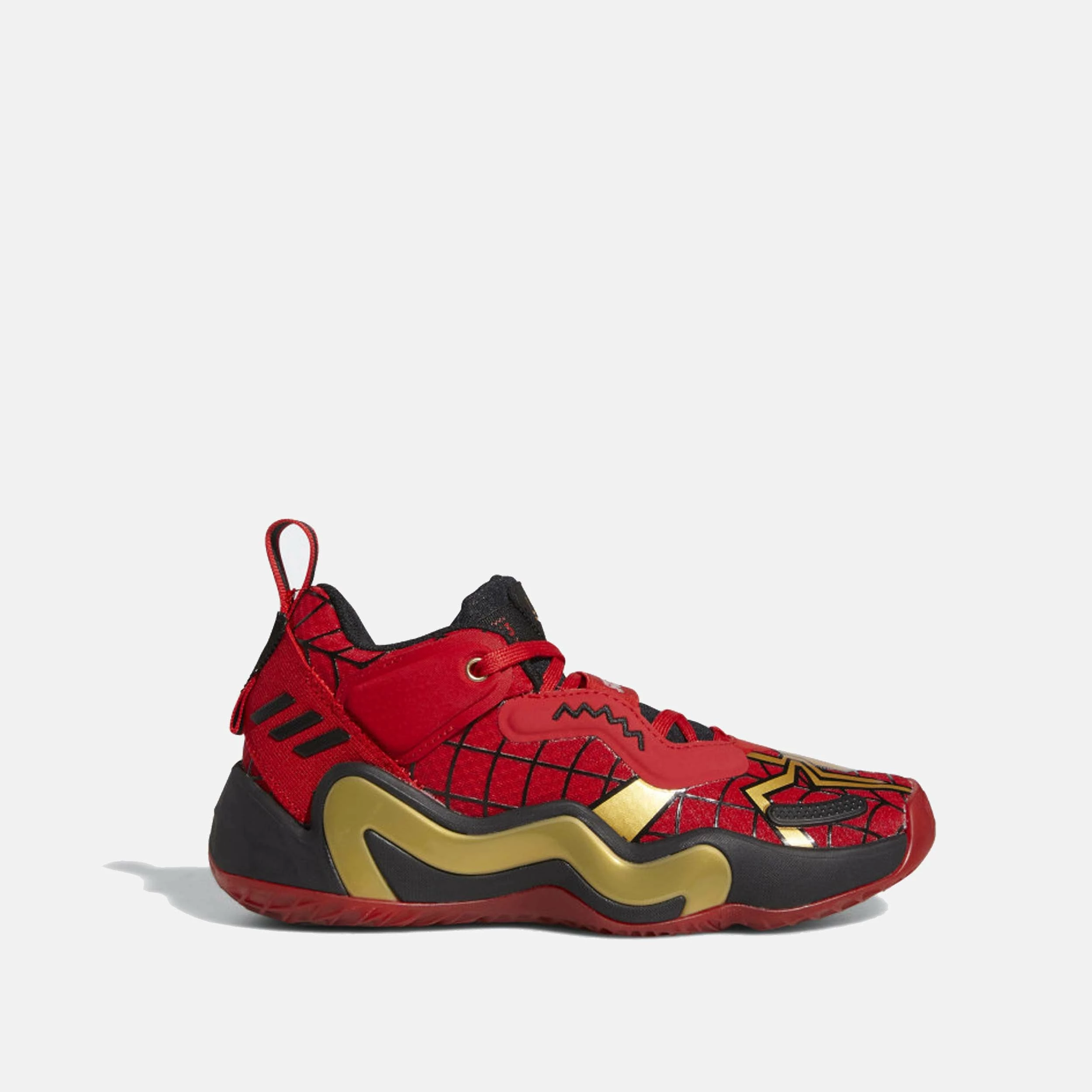 ADIDAS Kids' D.O.N. Issue #3 Marvel Spider-Man Basketball Shoes 1 ADIDAS Kids' D.O.N. Issue #3 Marvel Spider-Man Basketball Shoes