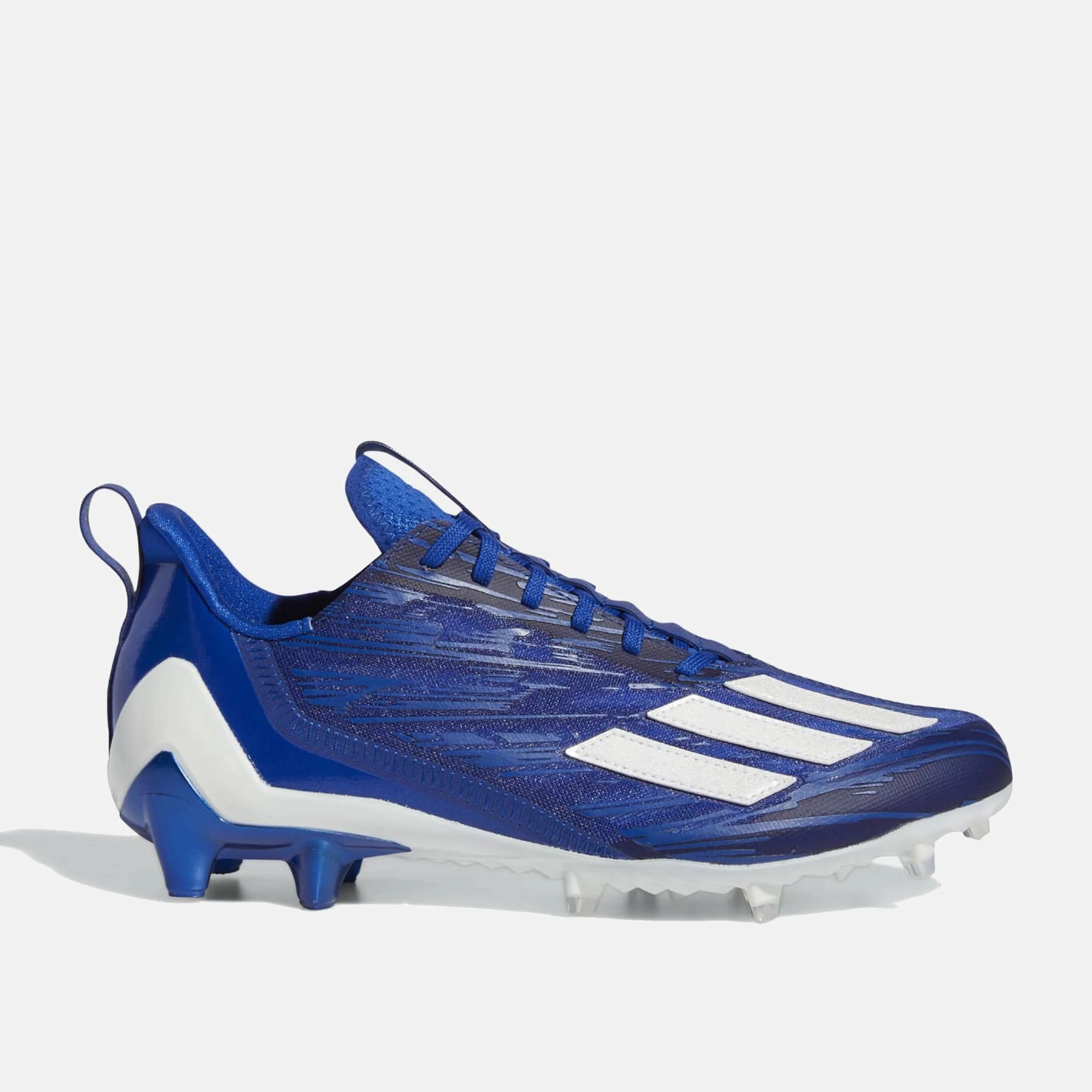 ADIDAS Men's Adizero Football Cleat, Royal/White 1 ADIDAS Men's Adizero Football Cleat, Royal/White