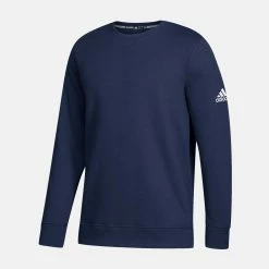 ADIDAS Men's Fleece Crew, College Navy