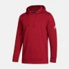 ADIDAS Men's Fleece Hood, Power Red