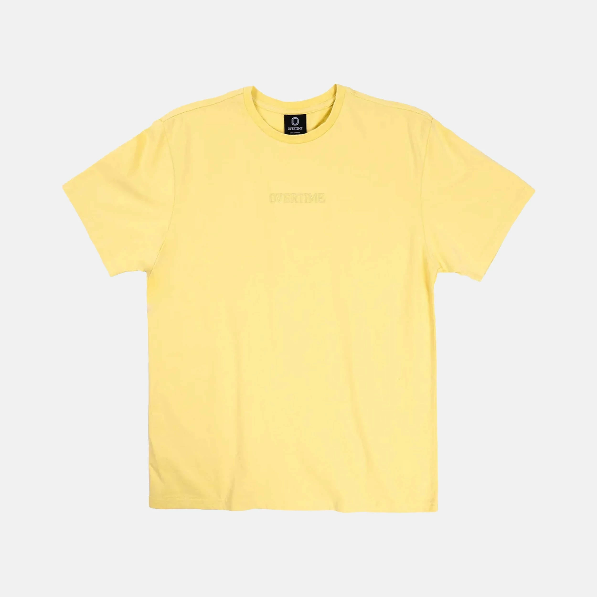 Overtime Tones Short Sleeve T-Shirt, Zesty Lemon 1 Overtime Tones Short Sleeve T-Shirt, Zesty Lemon