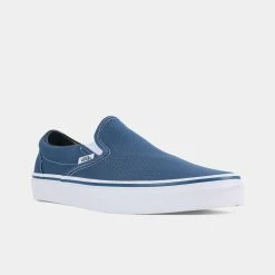 Vans Classic Slip On Navy Skate/Casual 16 Vans Classic Slip On Navy Skate/Casual -Running Shop vn000eyenvy 4 svs 7
