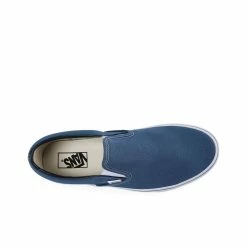 Vans Classic Slip On Navy Skate/Casual 19 Vans Classic Slip On Navy Skate/Casual -Running Shop vn000eyenvy 5 10