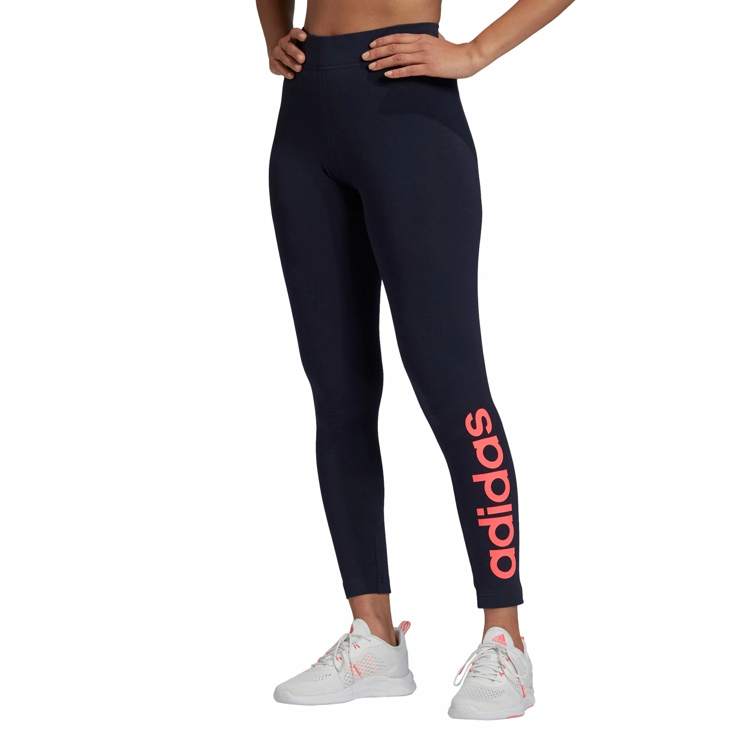 ADIDAS Womens Essentials Linear Tight 8 ADIDAS Womens Essentials Linear Tight - Image 8