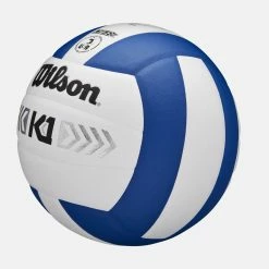Wilson K1 Silver Volleyball, Blue/White